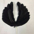 cake-topper-feather-wings-black-1pc