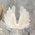 cake-topper-feather-wings-white-1pc