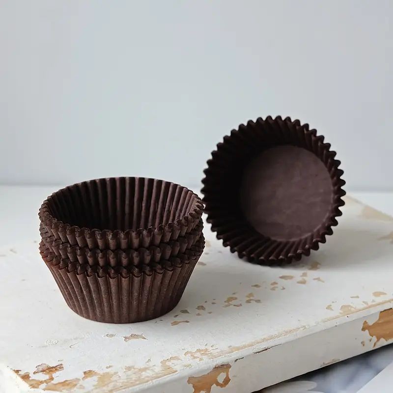 Baking Cup Brown 7cm wide 100pcs