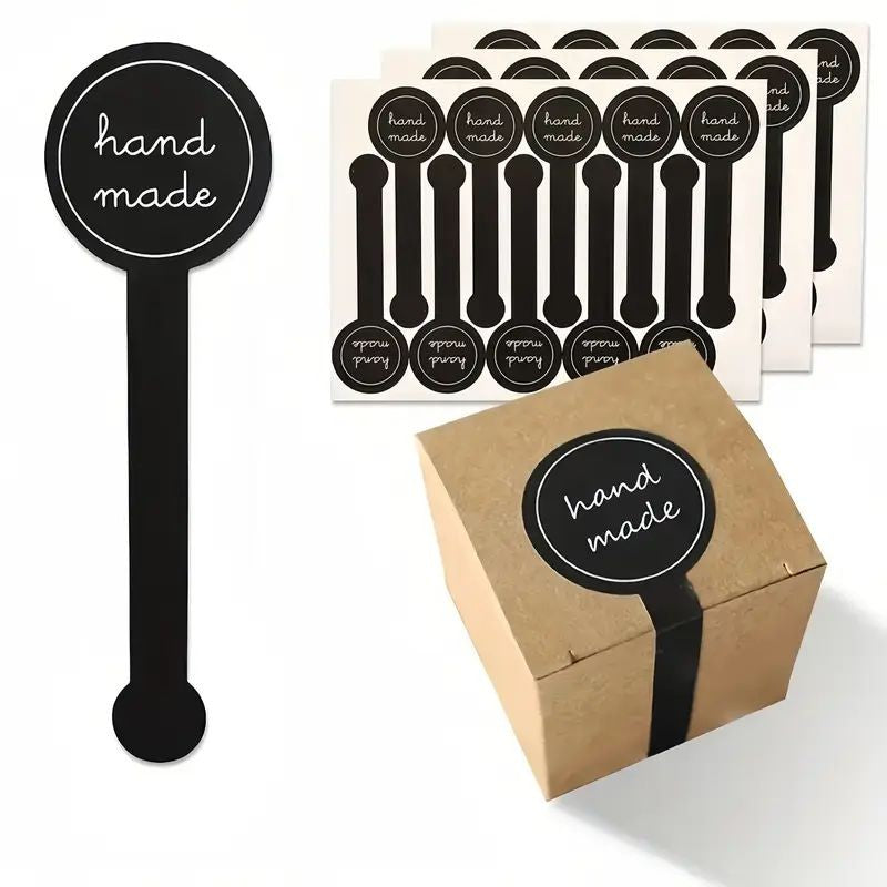 hand-made-black-white-stickers-100pk