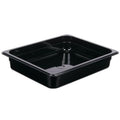 KH Classik Chef Polycarbonate Steam Pan Food Pan Black 1/2 Size 65mm