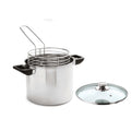 Tall Chip Pan with Fryer Basket, Pot & Lid