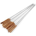 Skewers - Metal with Wooden Handles 40cm 12 pack