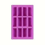 Silicone Protein Bar & Snack Mold – 8 Cavity