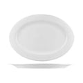 Bistro Oval Plate - Wide Rim 355mm