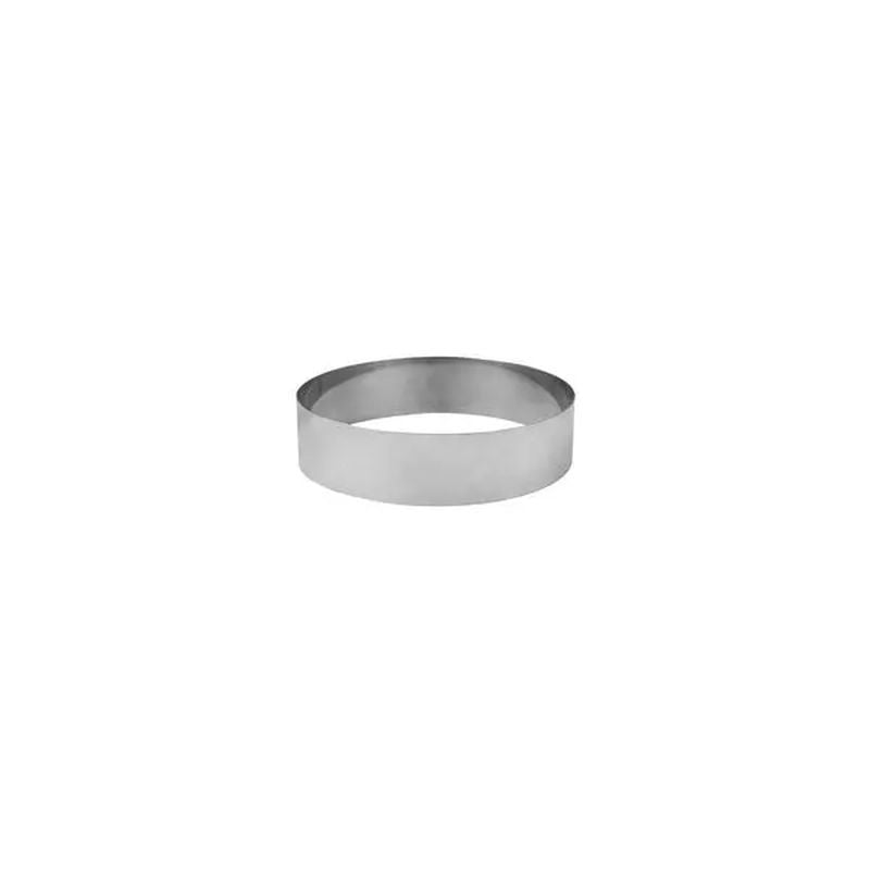 Pujadas Tart Ring Stainless Steel - 12cm