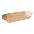 Bio Wood Oval Boat 60 x 45mm 50 pack