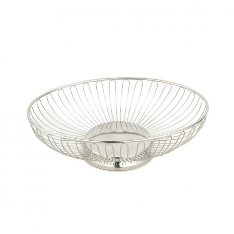 Chef Inox Wire Oval Basket - 200x145x65mm