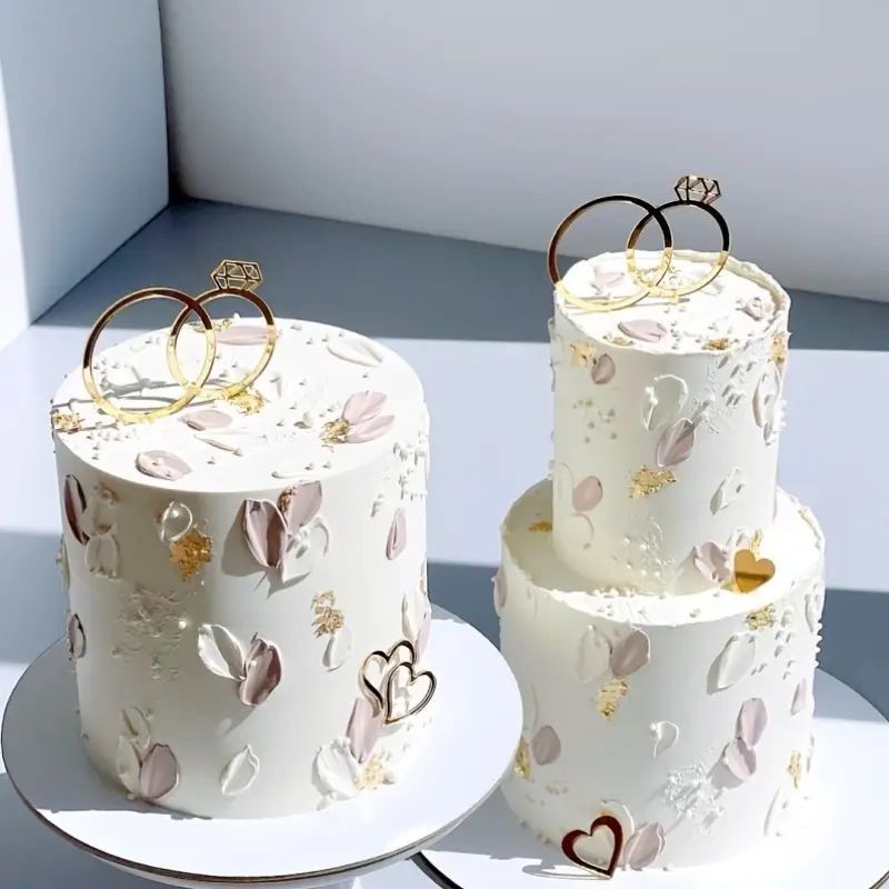 acrylic-topper-wedding-engagement-rings-gold-1pc