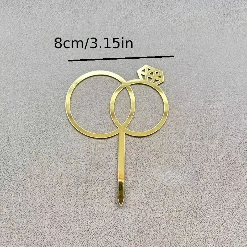 acrylic-topper-wedding-engagement-rings-gold-1pc