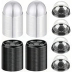 black-dome-cake-dessert-container-with-lid-7-x-7-x-4-5cm-5-pack