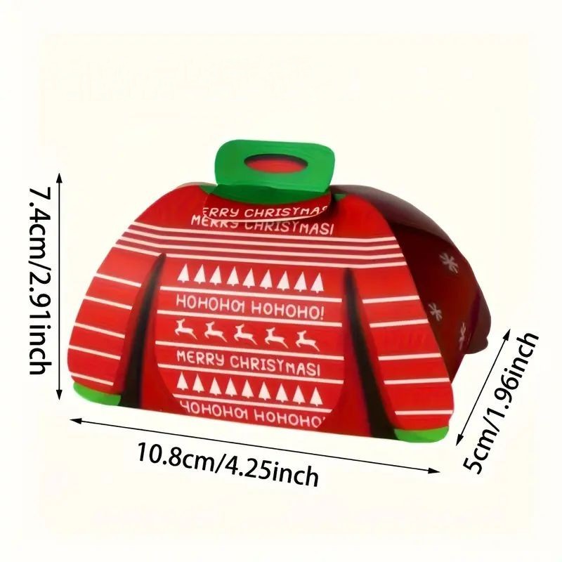 Ugly Sweater Treat Box 10.8x7.4x5cm 1pc