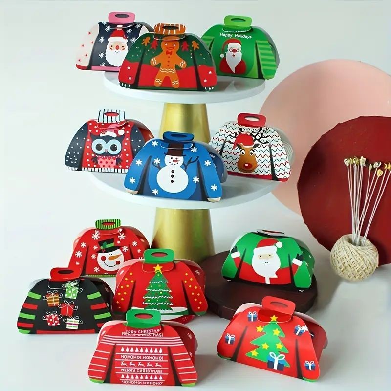 Ugly Sweater Treat Box 10.8x7.4x5cm 1pc