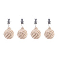 Alfresco Lane Tablecloth Weights - Rope Balls - Set of 4