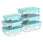 bentgo-rectangle-glass-food-storage-set-soft-aqua-12-pieces