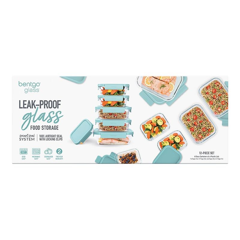 bentgo-rectangle-glass-food-storage-set-soft-aqua-12-pieces