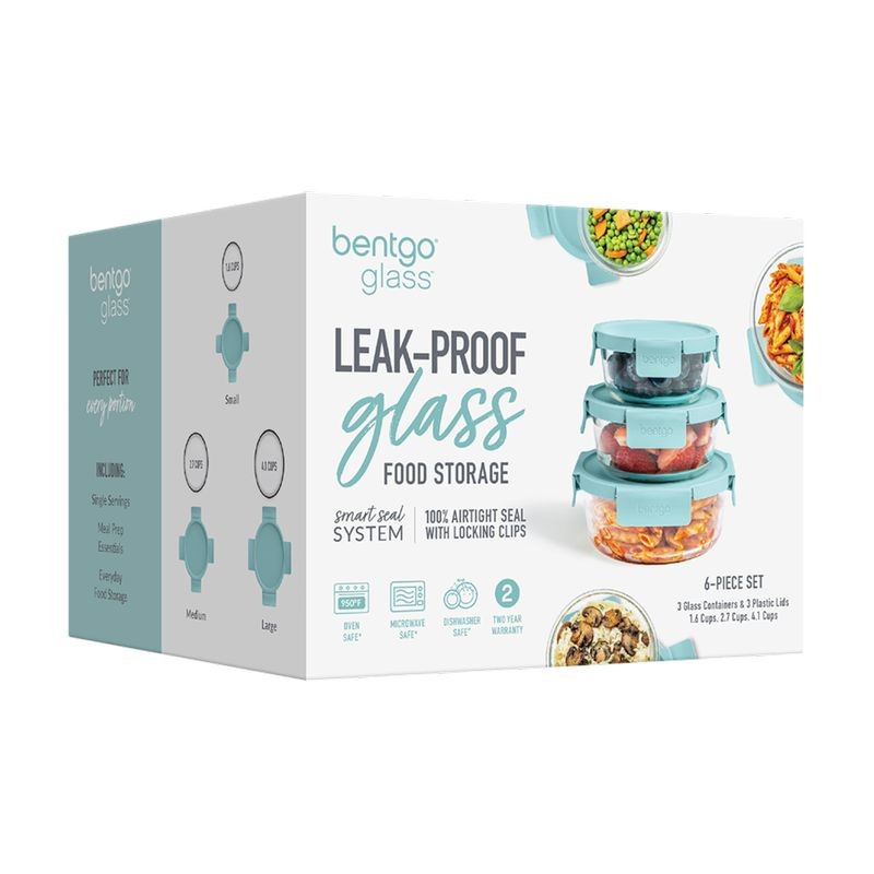 bentgo-round-glass-food-storage-set-soft-aqua-6-pieces