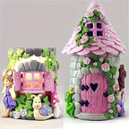 silicone-mould-fairy-house-4-pc-set
