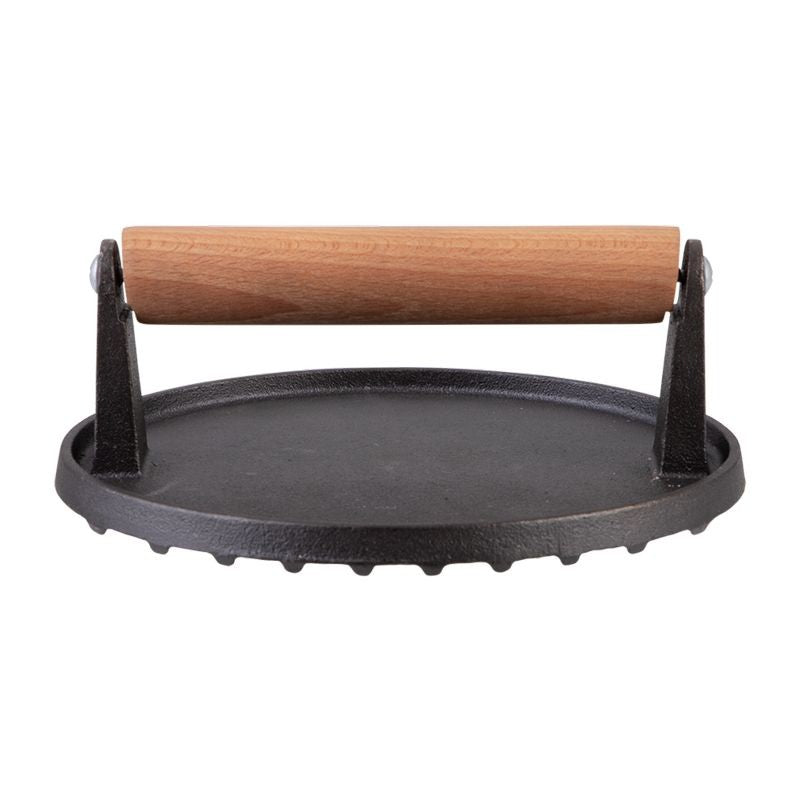 Urban Grill Cast Iron Grill Press - 17.5cm