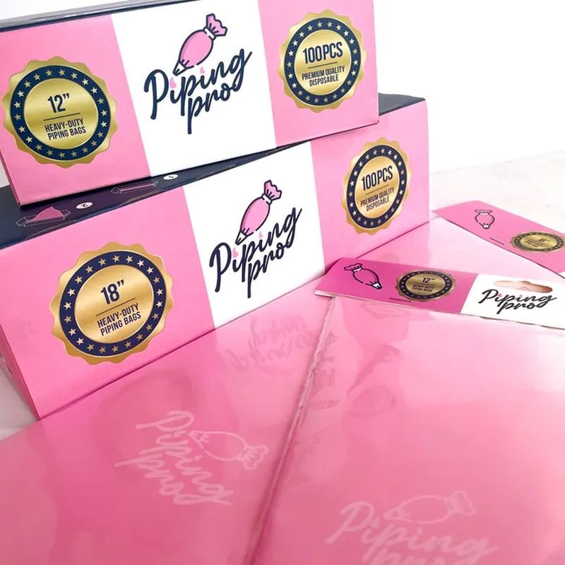Cake Craft Disposable Piping Bags - Heavy Duty 12inch/30cm 20 pack