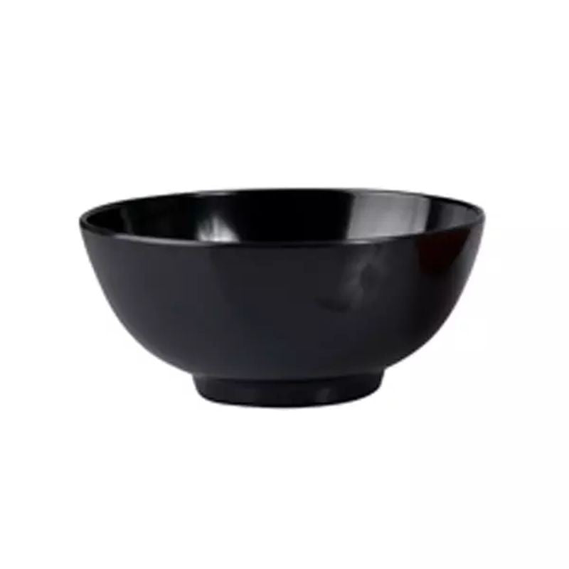 Ryner Melamine Noodle Bowl - Black 150mm