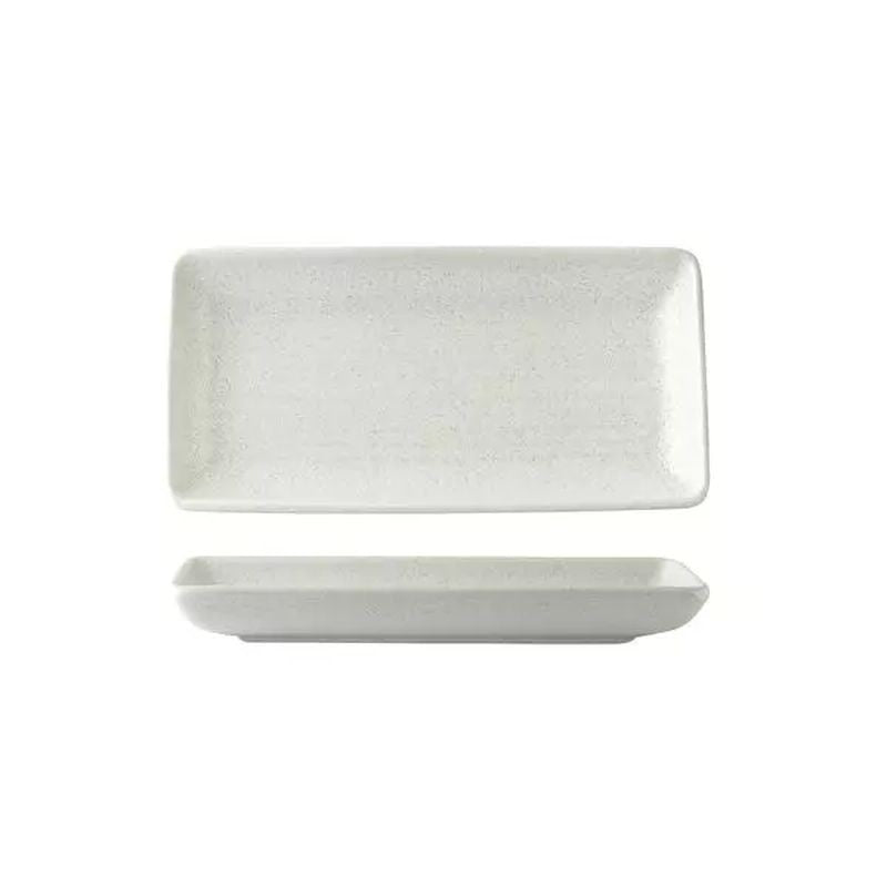 Zuma Rectangular Platter - Frost 220x100mm