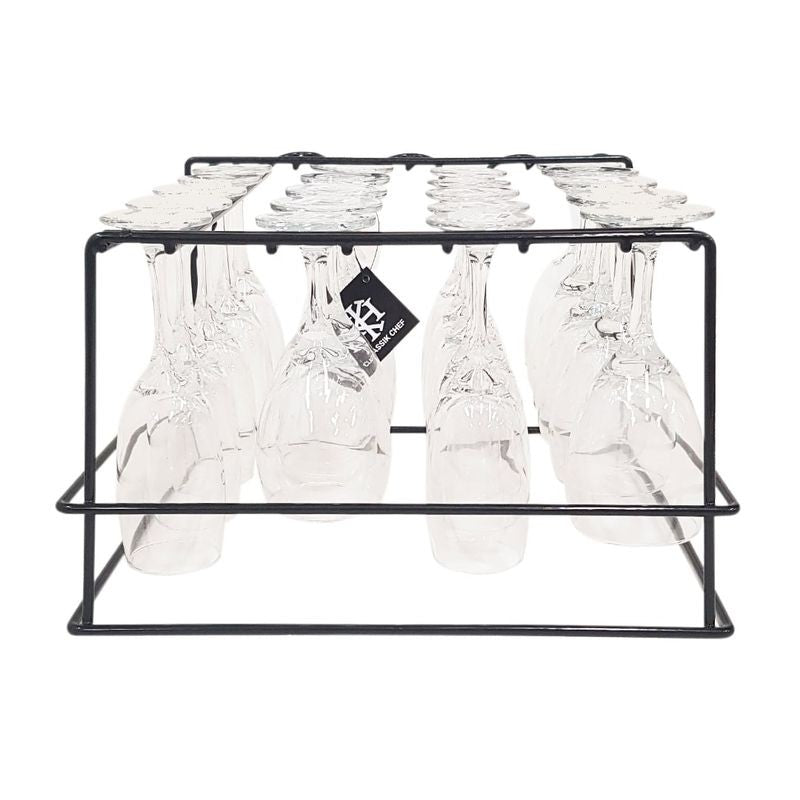 kh-upside-down-glass-rack-pvc-coated-black-425x350x220mm