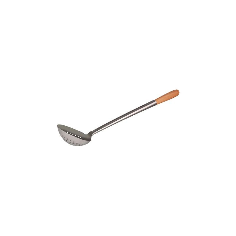 Chef Inox Skimmer Bowl with Wood Handle 125x390mm