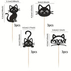 cupcake-toppers-glitter-black-cat-24-pieces
