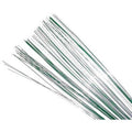 bake-group-flower-wire-24-gauge-50-pieces-metallic-dark-green
