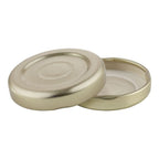 Plasdene Metal Button Twist Cap - Gold 53mm