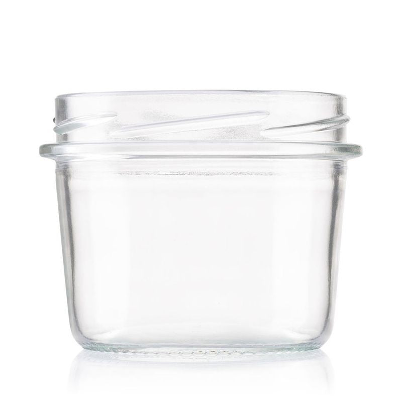 Plasdene Glass Gourmet Food Jar with Twist Finish - 240ml