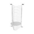 Trenton Wall Mounted Pizza Rack - 720mm