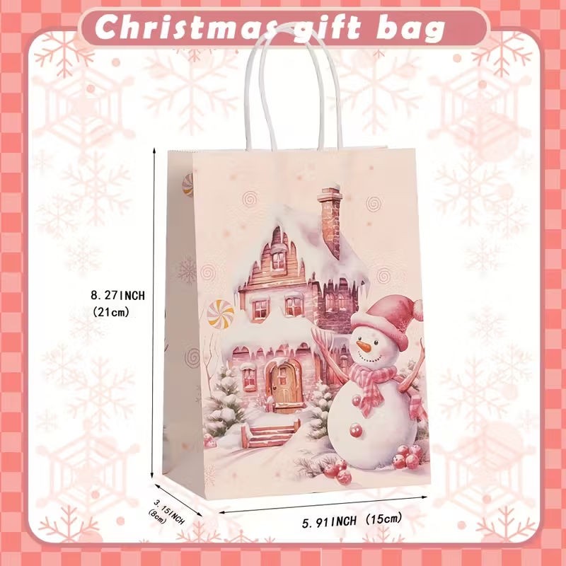 christmas-paper-giftbag-pink-ho-ho-ho-15x8x21cm