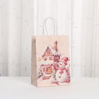 christmas-paper-giftbag-pink-snowman-15x8x21cm