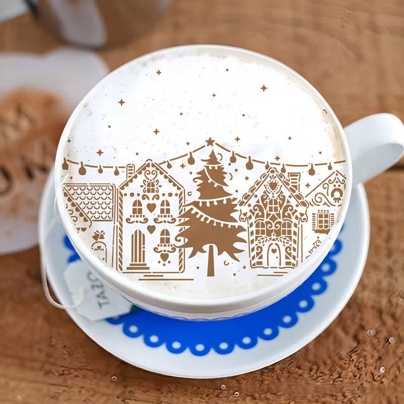 christmas-village-house-street-cake-stencil