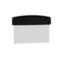 Chef Inox Dough Scraper 150x75mm