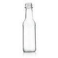 Plasdene Flint Glass Sauce Bottle with Snap & Screw Finish - 150ml