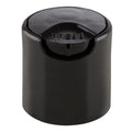 plasdene-plastic-disc-top-cap-with-crabclaw-seal-black-24mm