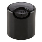 plasdene-plastic-disc-top-cap-with-crabclaw-seal-black-24mm
