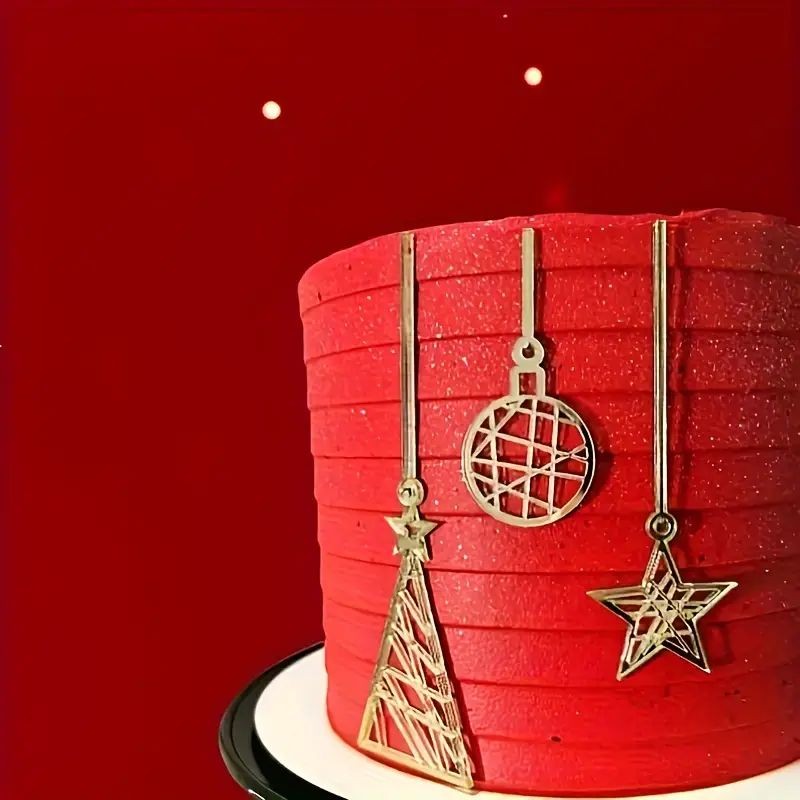 gold-triangle-christmas-tree-cake-topper