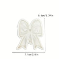 Large Baroque Bow Silicone Mould – Elegant Ribbon Design