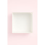 White Dessert Box with Clear Lid â€“ 11 x 12 x 5cm 5 pack