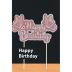cake-topper-happy-birthday-butterfly-pink-holographic-silver