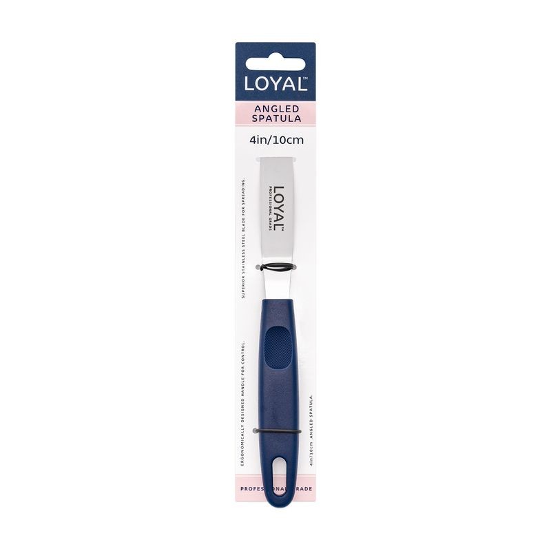 Loyal Palette Knife Angled Spatula - 4 inch/10cm