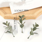Mini Faux Eucalyptus Cake Toppers – 6cm
