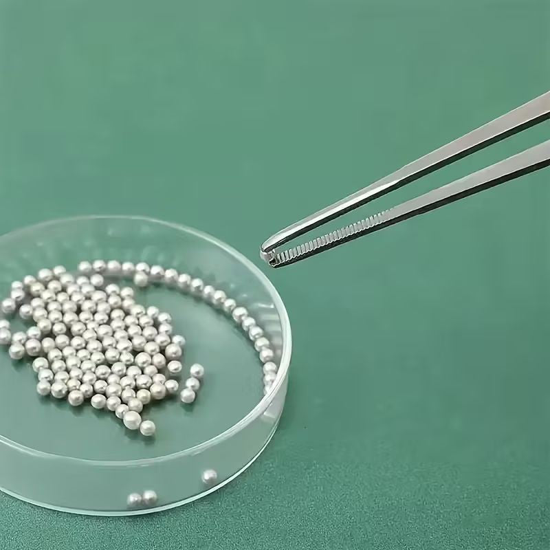 Stainless Steel Straight Plating Tweezers 20cm