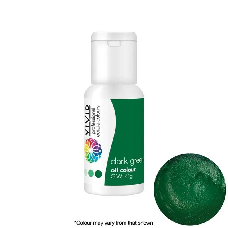 Vivid Oil Colour - Dark Green - 21g