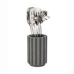 furi-pro-radial-stone-utensil-holder-flint-terrazzo-11-x-19-5cm