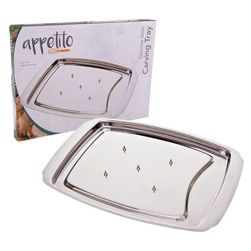 appetito-stainless-steel-spike-carving-tray